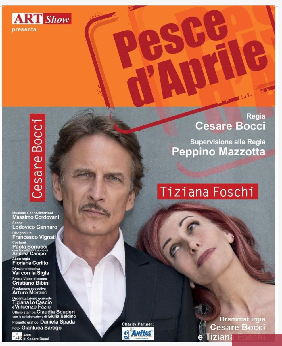 AssiElena's tweet photo. Uno dei migliori spettacoli mai visti.... il racconto di un grande amore che la malattia ha reso ancora più grande: si ride, ci si commuove, si riflette!
IMPERDIBILE!
#tizianafoschi #cesarebocci
#anfass https://t.co/rGLNG22qPo