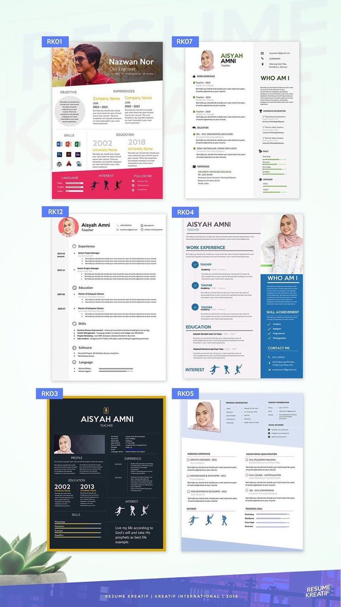 resume_kreatif's tweet photo. DAH LAMA MENGANGGUR??

PENING HNTR RESUME BNYK COMPANY,  STILL XDPT PNGGILAN LAGI. NAK KAMI BANTU? 😉

Bro ni dah setahun menganggur akhirnya dpt keje lepas guna resume RK yg mencapai kriteria HR . 

XCAYA, JOM USHA FEEDBACK RK😎

PUTRA | https://t.co/vGj63LZtW1 https://t.co/fvmhTB0izM