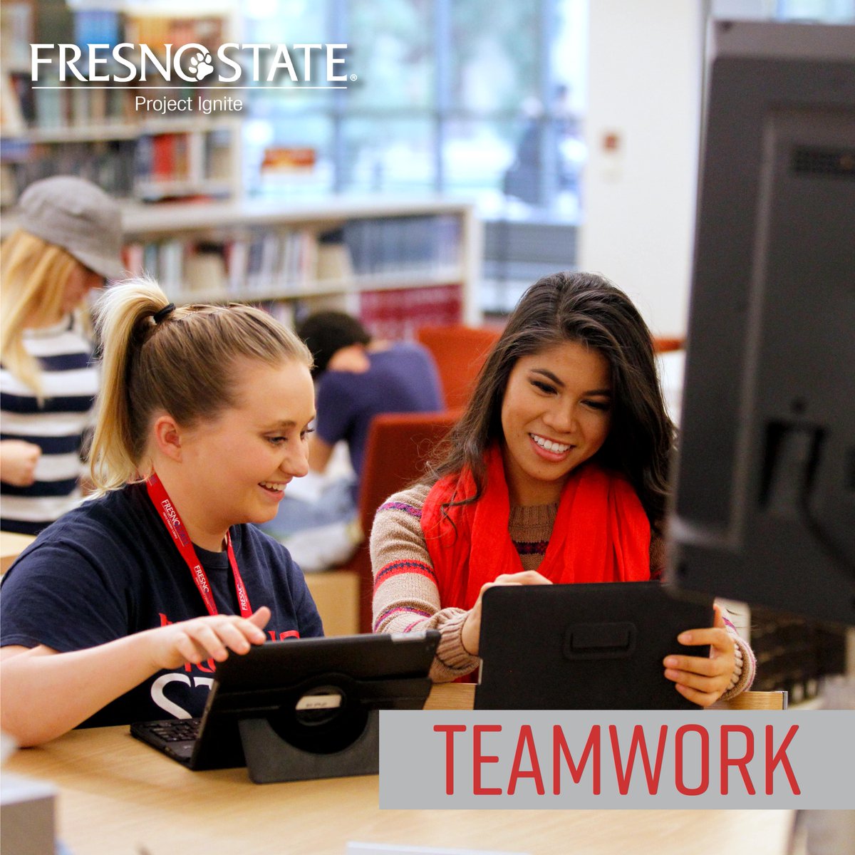 ignite_fresno's tweet image. Teamwork makes the dream work! And Project Ignite is the team member you didn&apos;t know you had. Email or make an appointment at the Lyles Center to chat with us. Also, check out our FAQ page ignite.innovate.fresnostate.edu #ProjectIgnite19 #fresnostate #bebold #innovate #studentsuccess