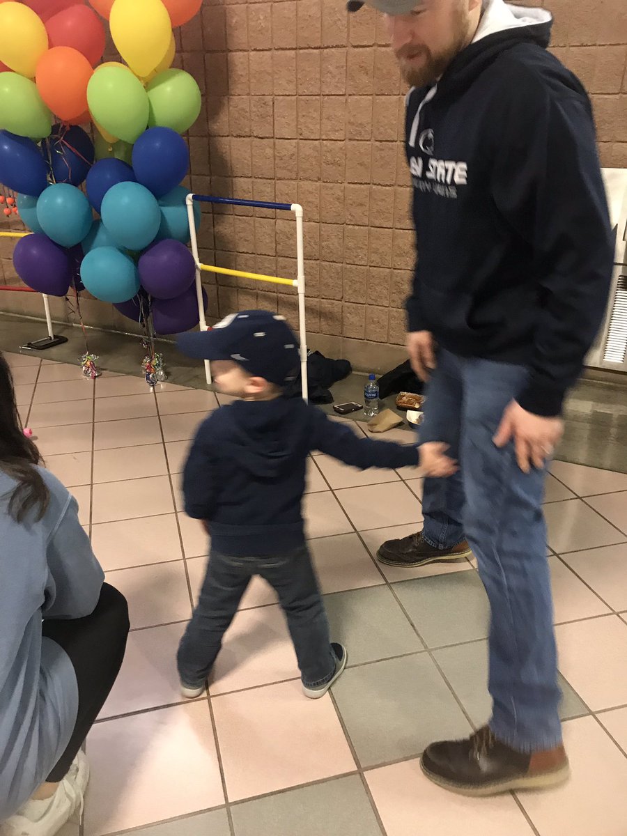 pafishandboat's tweet photo. Look who stopped by our booth tonight! @Ben_PFBC and son! This #PAyouthangler was using some gr8 fly casting skills on the #laddergolf game at the @PennStateMBB FanFest! He was awesome! @stevekralik66 @Amidea_PFBC @FishChief_PFBC https://t.co/PH3Tb3UhaB