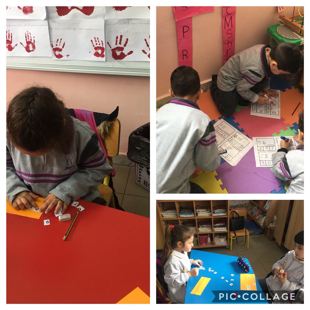 HneinehLorin's tweet image. During Math time our KG3 B learners ordered numbers from 1 till 10 with excitement and fun #learningMath #centers @DawhaHighSchool @FThaalby @JbailiFarah