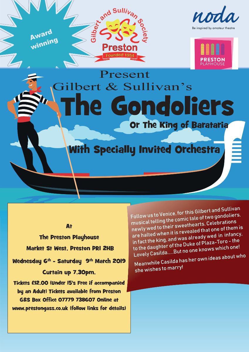Not long now! Have you booked your place for a trip to Venice?
seaty.co.uk/gondoliers