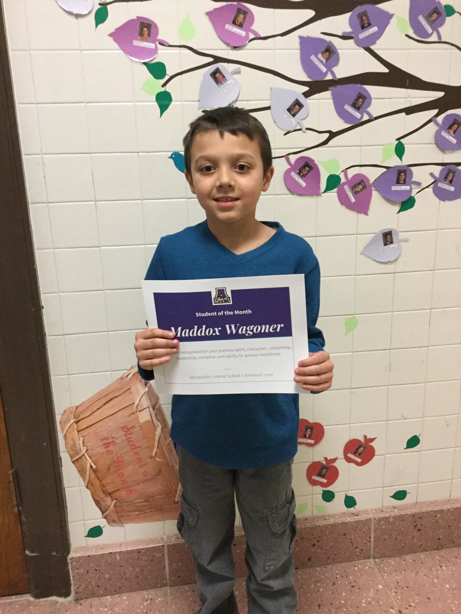 saintadmin's tweet image. Congratulations to Maddox Wagoner! He has earned the honor of our February Elementary Student of the month. @ACSDghosts @kmorgia4121 @clapperadmin @hudon02