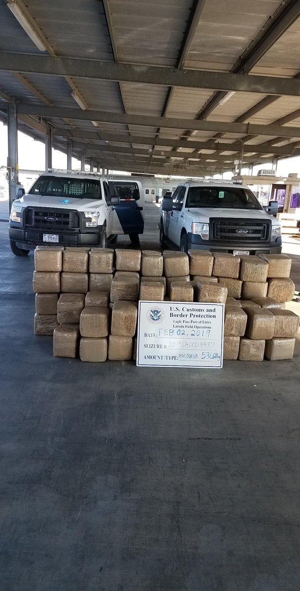 eleazarpajaro's tweet photo. En febrero @CBP de @CityEaglePassTx ha decomisado 1.1 mdd en narcóticos https://t.co/hgxAVhm5kH