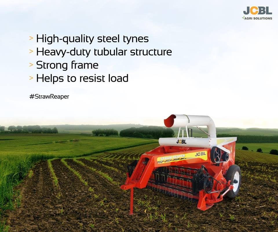 JCBLAgriSoln's tweet photo. #StrawReaper is designed with high-quality materials to make it more durable and perfectly fit for agriculture operations.
#JCBLAgri #Implements https://t.co/fz1HpRhnQm