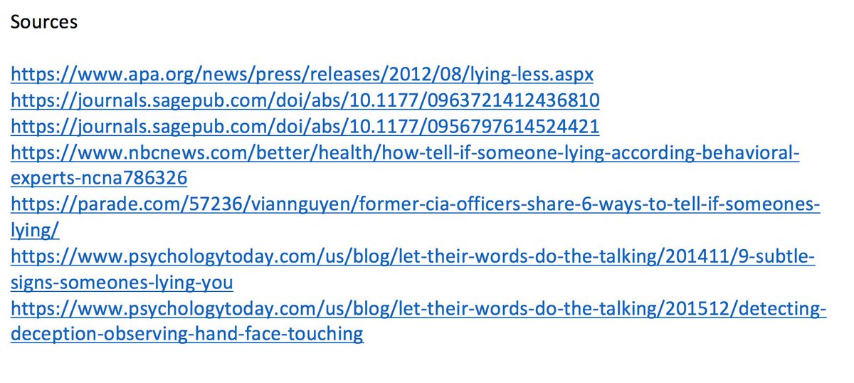 TopThinkSources's tweet photo. Sources for: 10 Signs Someone Is Lying to You https://t.co/GGxgtGd3ve