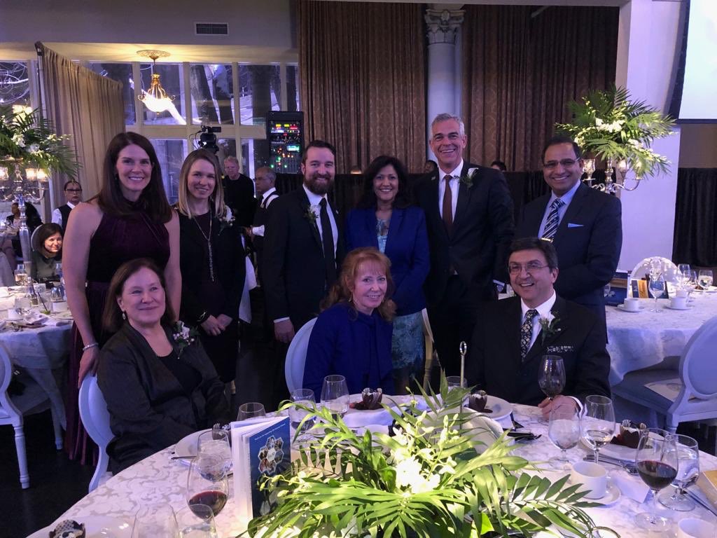 ninatangri's tweet photo. An honour to bring greetings to Life Sciences Ontario at their awards gala this evening. Congratulations to all of the recipients, especially Dr. David Naylor for the lifetime achievement award.  @LifeSciencesON #LSOAwardsDinner2019 #lifesciences #onPoli #Mississaugastreetsvillle https://t.co/lHBKfB2aQb