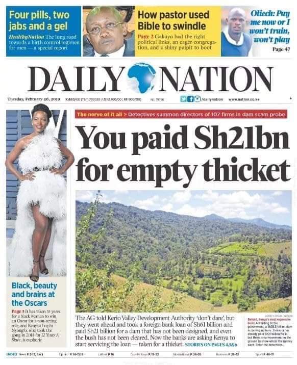 Kenya does not have the discipline to put money where it matters.We put money where it can be looted faster e.g. A Dam.Check this typical looting budgetKonza: 0.9BnFlood Control: 38.5BnHealth: 30.9Bn
