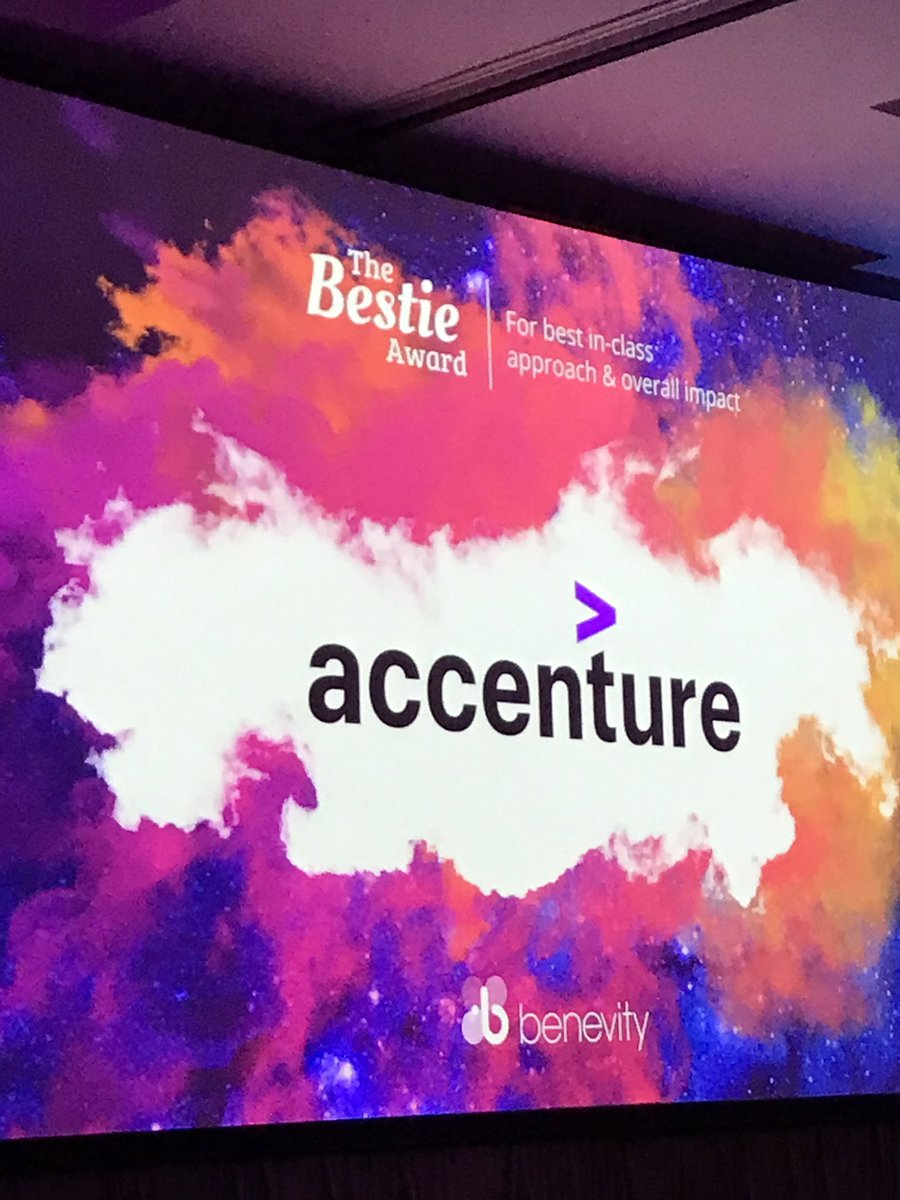 SamSasyniuk's tweet photo. Congrats to @debbie_swartz and the Accenture Canada team for winning this years #GM2019 Bestie Award!
@benevity 🙌🏻 https://t.co/2sObmsFsb6