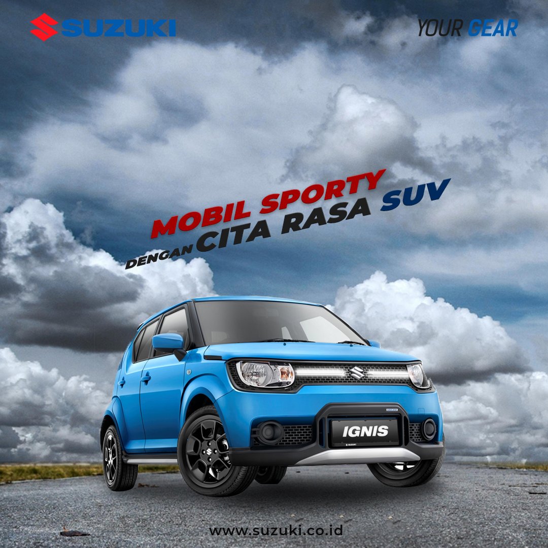 SuzukiIndonesia's tweet photo. Suzuki Ignis Sport Edition memiliki lampu DRL LED pada bagian grill, ditambah lagi dengan spoiler pada bagian belakang, memberikan tampilan sporty, gagah dan semakin bercita rasa SUV.
Info lebih lanjut, cek di https://t.co/uOeSKY8tcB
#SuzukiIndonesia #IgnisSE #GearToIgnite https://t.co/eg8b5gbWGu