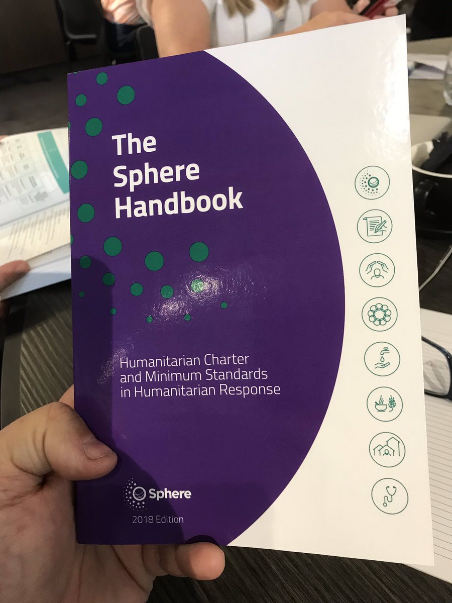 centrehl's tweet image. Get your hands on #SphereHandbook great launch event here in Melbourne with our partners @HumAdGrp @SpherePro @dfat @ALNAP @RedRAustralia @deakin @savechildrenaus thanks to the many people from across the humanitarian community who joined us.