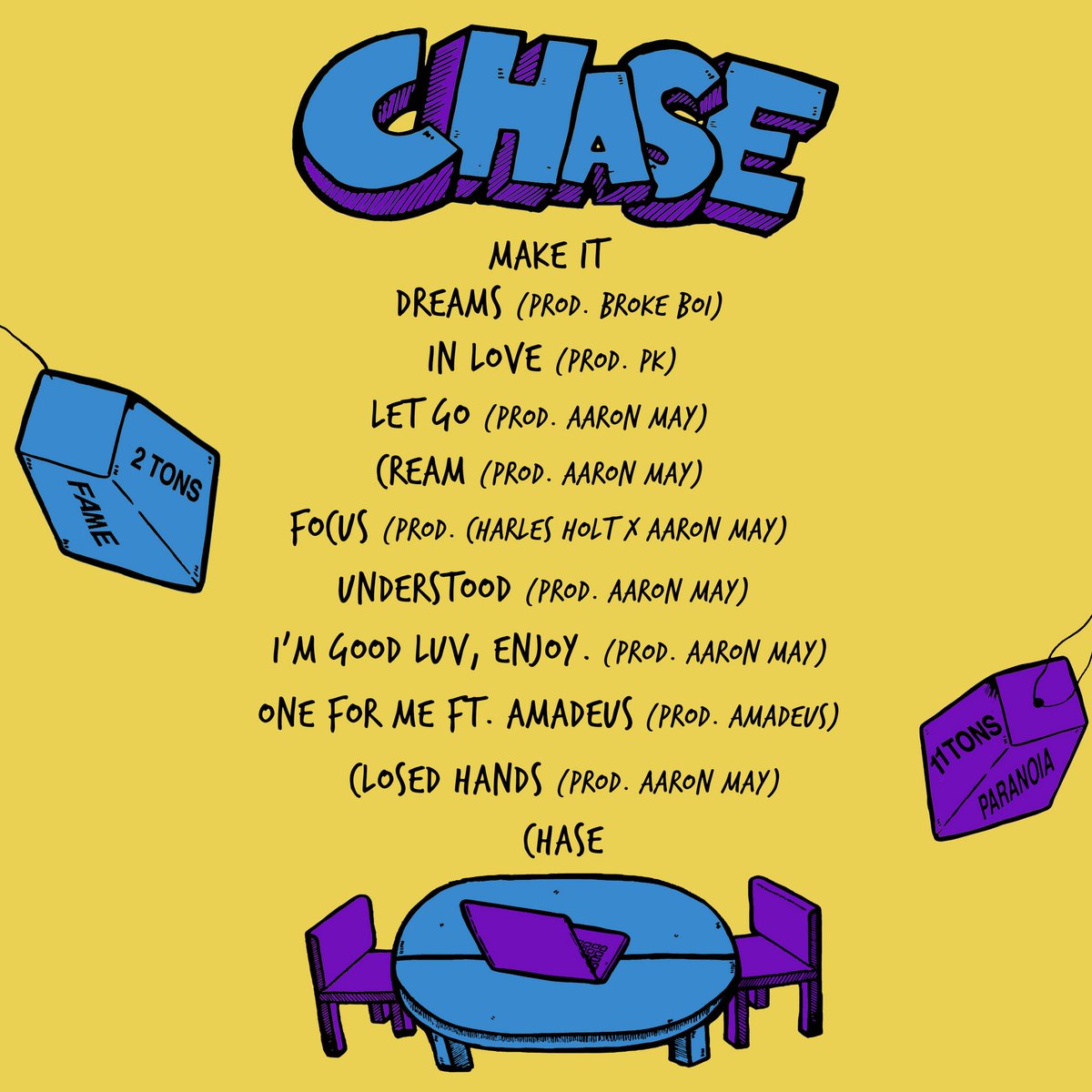 aaronmay's tweet photo. CHASE 
OUT NOW 

SPREAD THE WORD. LOVE ❤️

https://t.co/2eczsH1jc2 https://t.co/KP2lYVTZAz