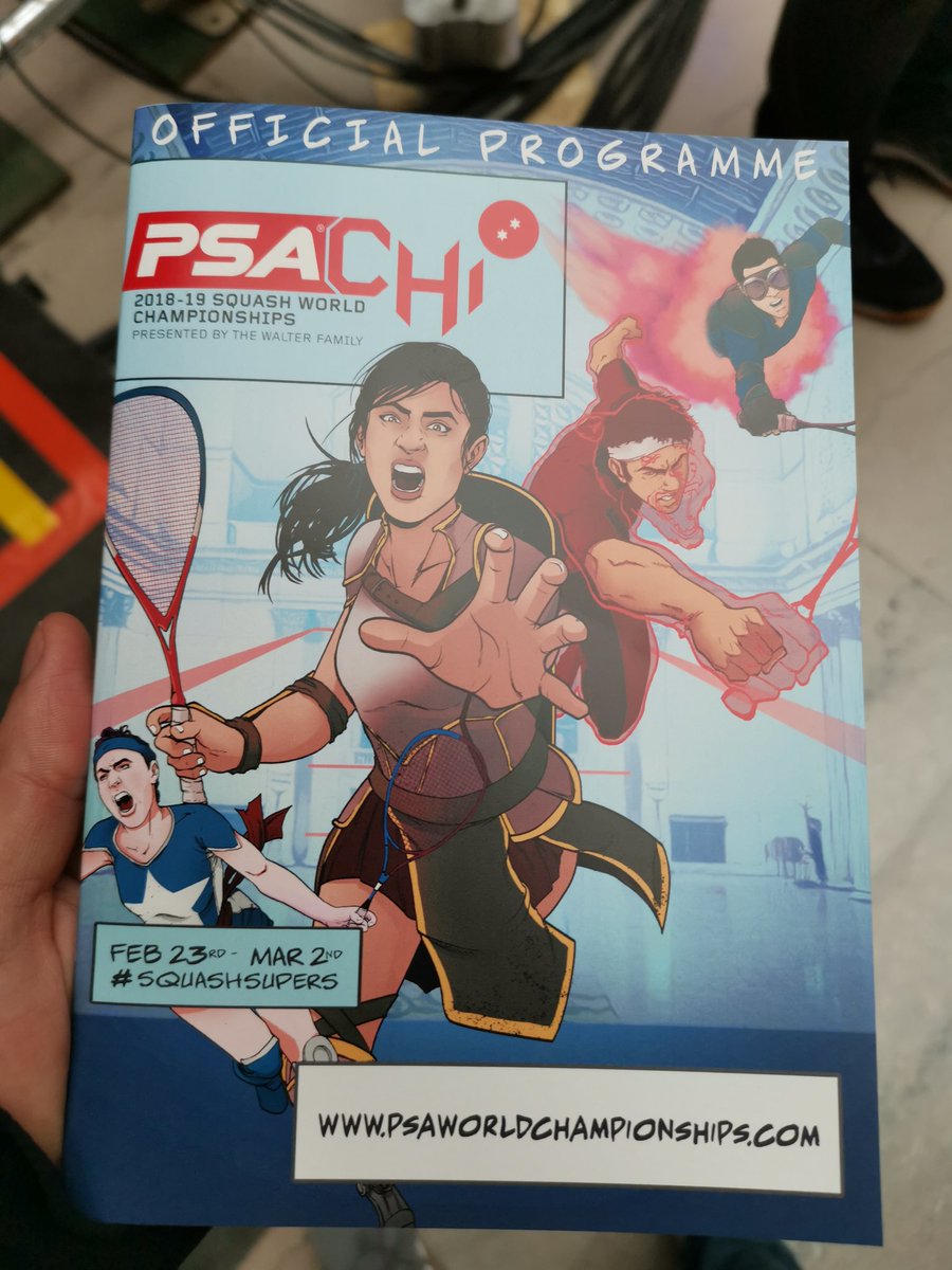 PSA Squash Tour (@psasquashtour) on Twitter photo Download the official <a href="/PSAWorldChamps/">PSA World Championships</a> programme through the <a href="/SquashXtra/">SquashXtra</a> app!
You can also read bonus magazines and past programmes through the app 👀
📱Android: goo.gl/oG8QVJ
📱Apple: goo.gl/RrV8FW Download the official <a href="/PSAWorldChamps/">PSA World Championships</a> programme through the <a href="/SquashXtra/">SquashXtra</a> app!
You can also read bonus magazines and past programmes through the app 👀
📱Android: goo.gl/oG8QVJ
📱Apple: goo.gl/RrV8FW