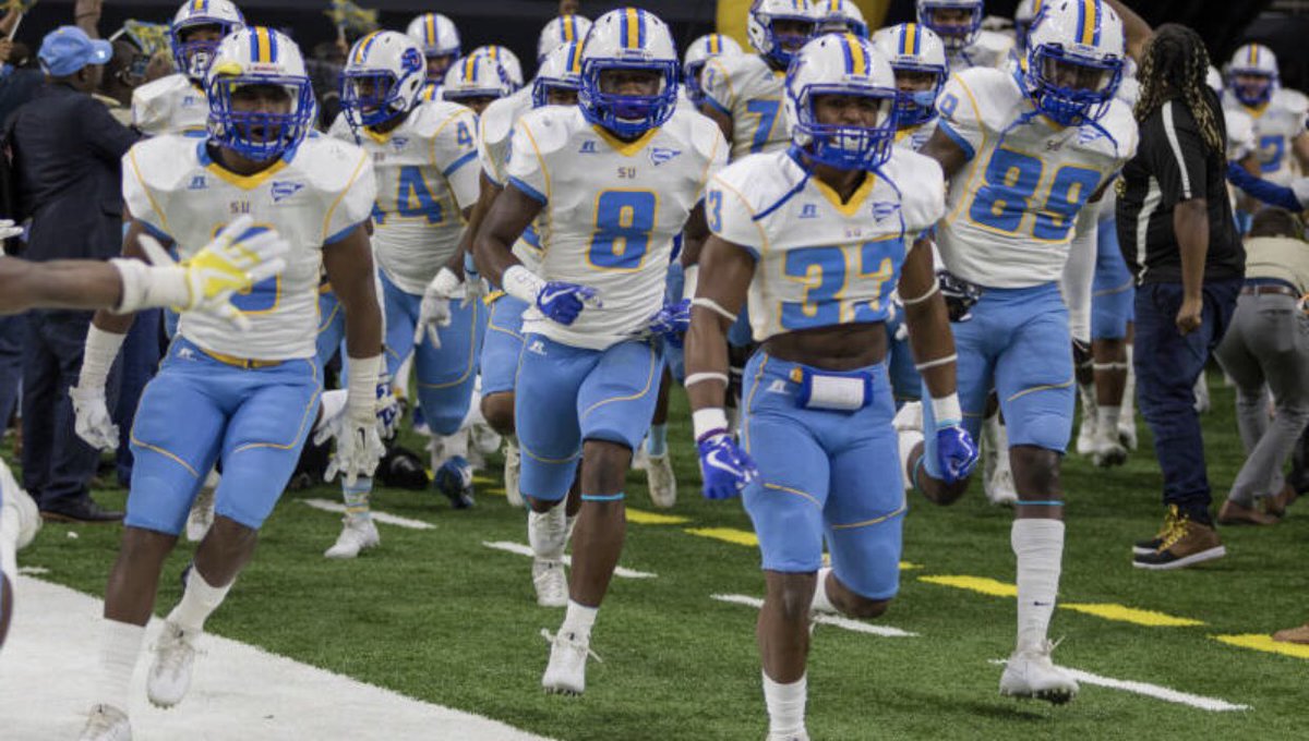 d1roy1000's tweet image. Blessed to receive an offer from Southern University 💙💛 #GeauxJags