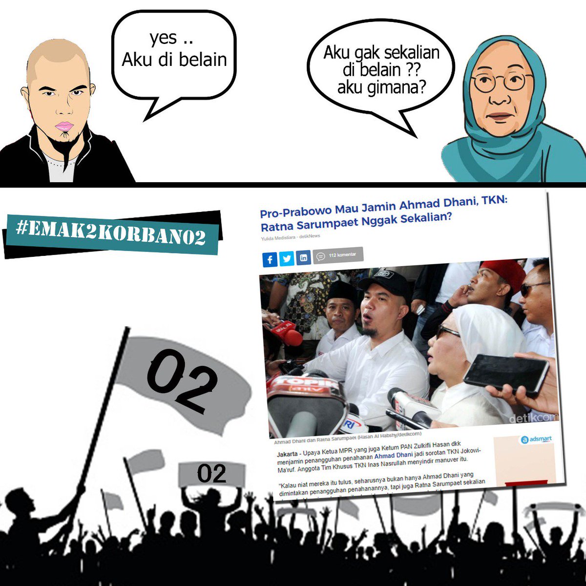 TebatK's tweet photo. Yg sabar saja ya #Emak2Korban02 
@MahesaTiwi 
@FeryEfata 
@mariaputri89 
@Nisa_safiyaa 
@PeciHitam7 
@Fsilolongan https://t.co/10wqZqiVAM