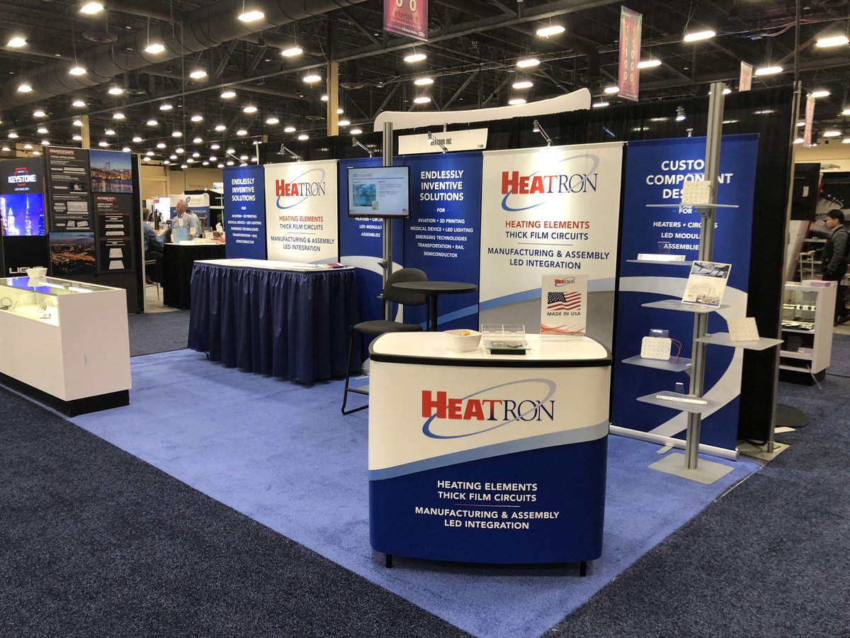 heatron's tweet photo. Come see us at #sil2019.  Starting in just a few minutes! https://t.co/8z3FEZGncf
