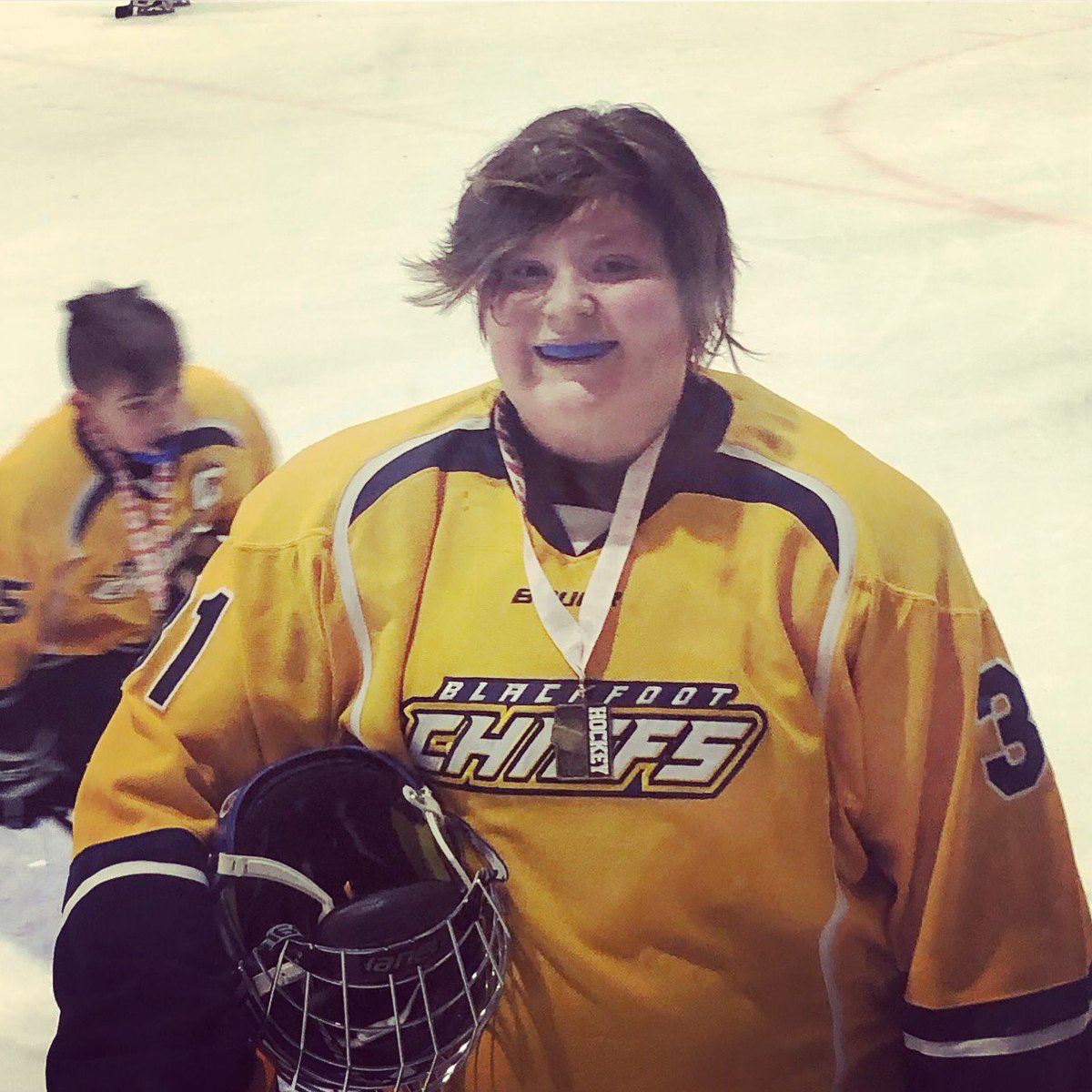 JealousHuman's tweet image. My 11 year old Maple Leafs fan is quite big for his age, but loves to play hockey, and watch his idols. He’d give anything to meet just one at the Calgary game on Monday. Not easy being a leafs fan in flames country! @AM34 @43_Kadri @kasperikapanen1 @ZachHyman @Marner93 @mriles4