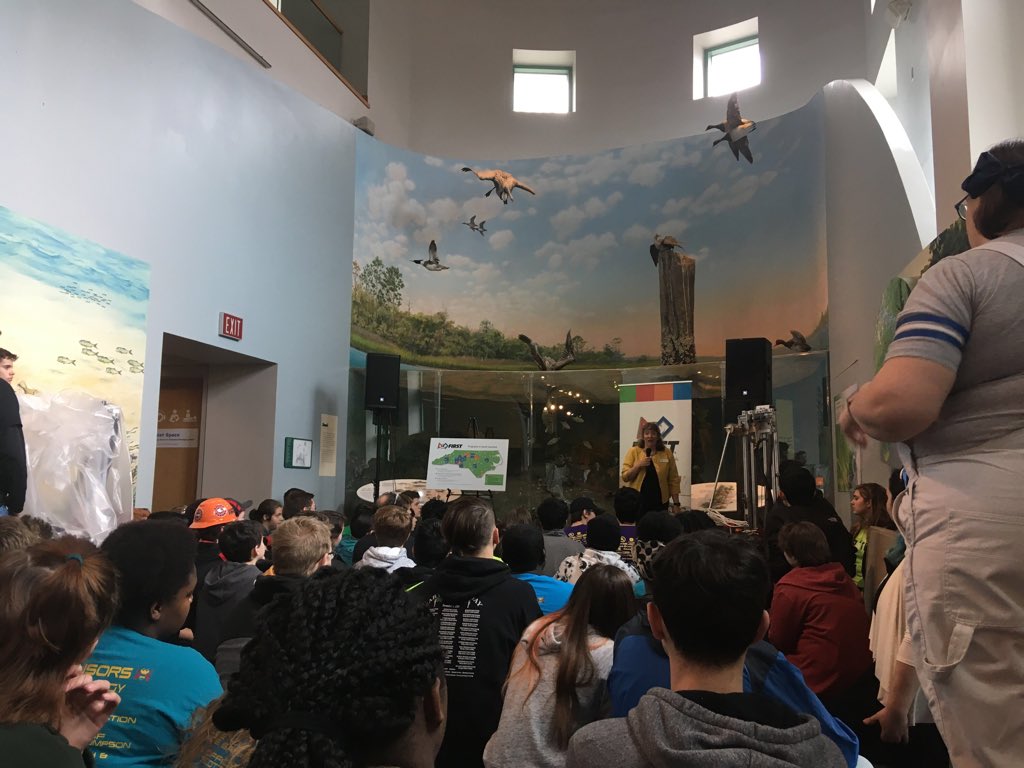 It was great seeing all the teams at FIRST NCAC! We appreciate your assistance in advocating for STEM in our state. Thank you to the representatives who took the time to meet with teams, hear their stories, and look at robots. Be sure to use the tag #FIRSTNCAC in your pictures.