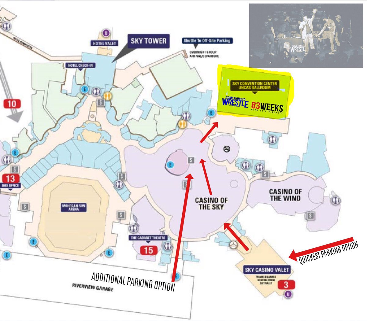 mohegan sun floor map Viewfloor.co