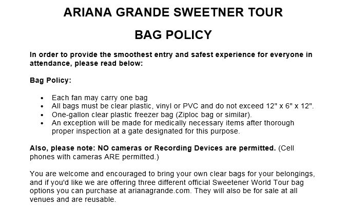 Coming Ariana Grande Sweetner Tour Sweetener Tour Coming