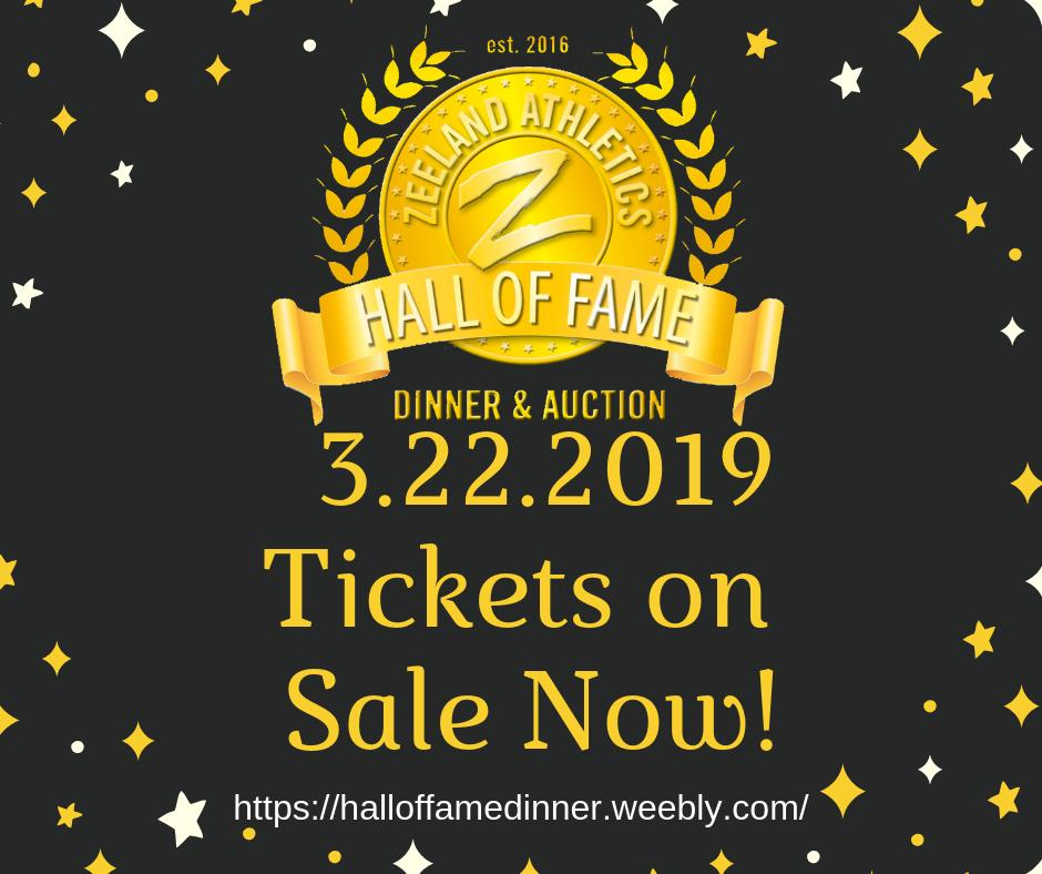 ZeelandBoosters's tweet photo. Zeeland Athletics Hall of Fame Dinner &amp; Auction tickets are on sale now.
This event is for EVERYONE who 💛💚's  Zeeland! We can't wait to see you!
Purchase your event tickets 👉🏻 https://t.co/WPVQMEdBtO

#halloffamezeeland #ZEHS #ZWHS #ZABC  #ZPS #zeelandboosters #zeelandathletics https://t.co/sIb7XavGXz