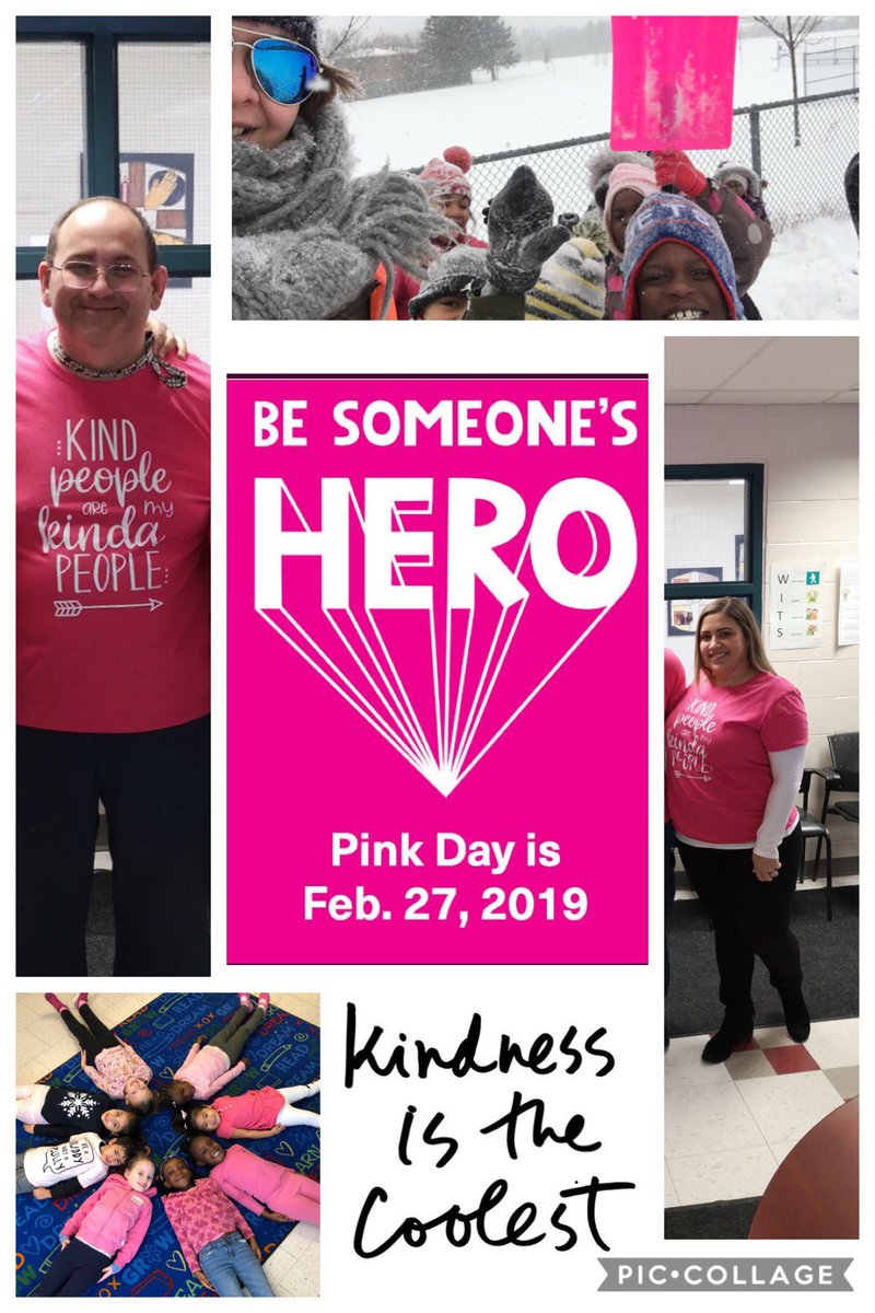 DPCDSB_BFA's tweet photo. Celebrating PINK DAY with some superheros! #bfafam #kindpeoplearemykindapeople https://t.co/Txme0VAJnY
