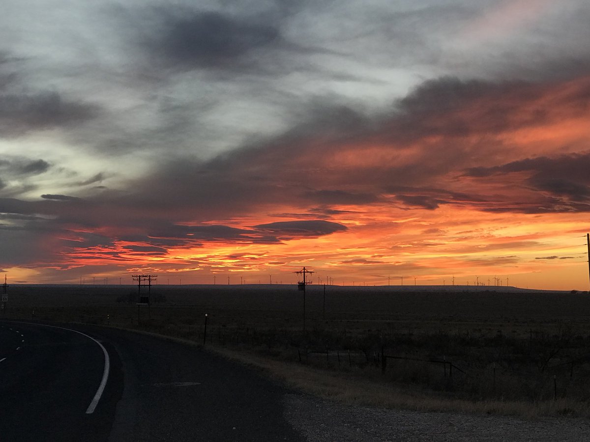 BREATHTAKING sunset tonight in Elida, NM #nofilterneeded