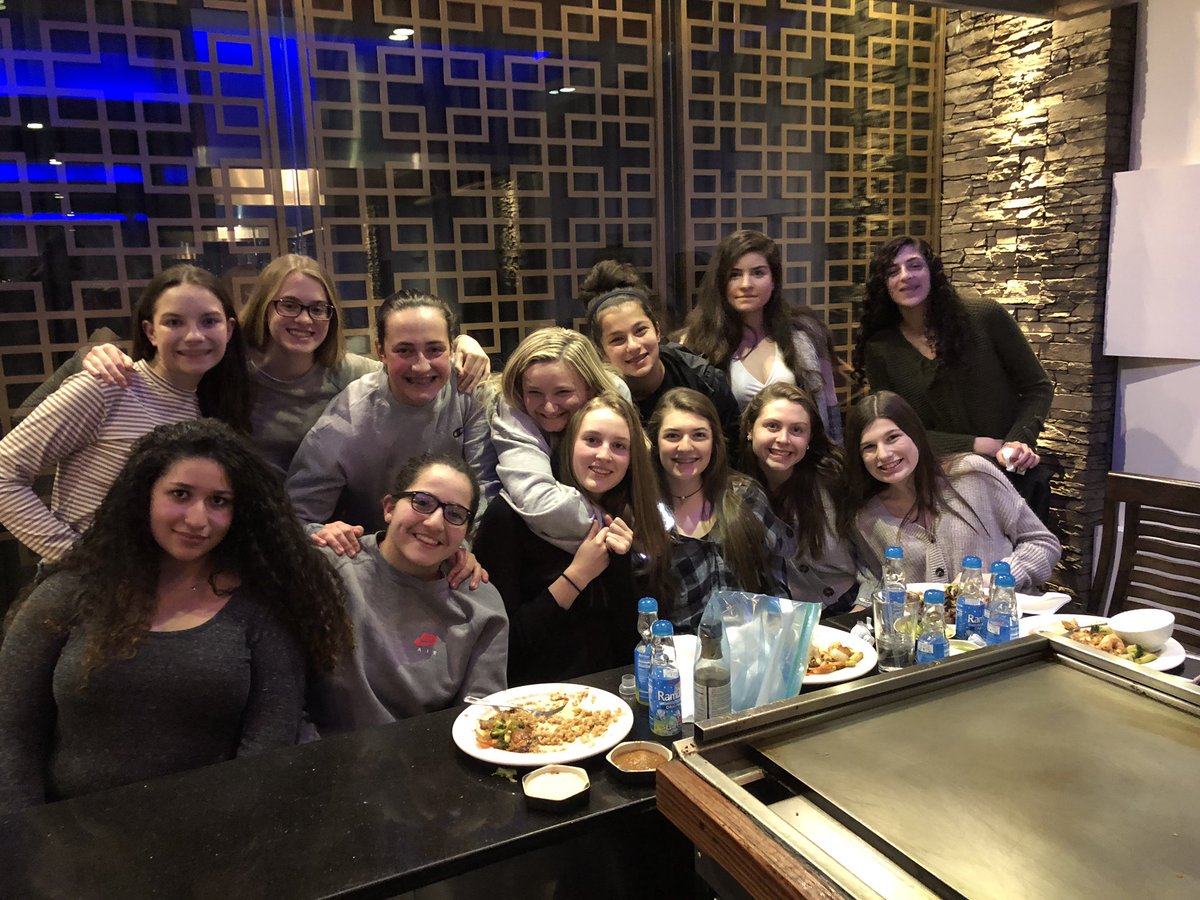 End of season dinner with an amazing group of ladies #TOOKtheNextStep #amazingseason <a href="/PJ_athletics/">Adam Sherrard</a>