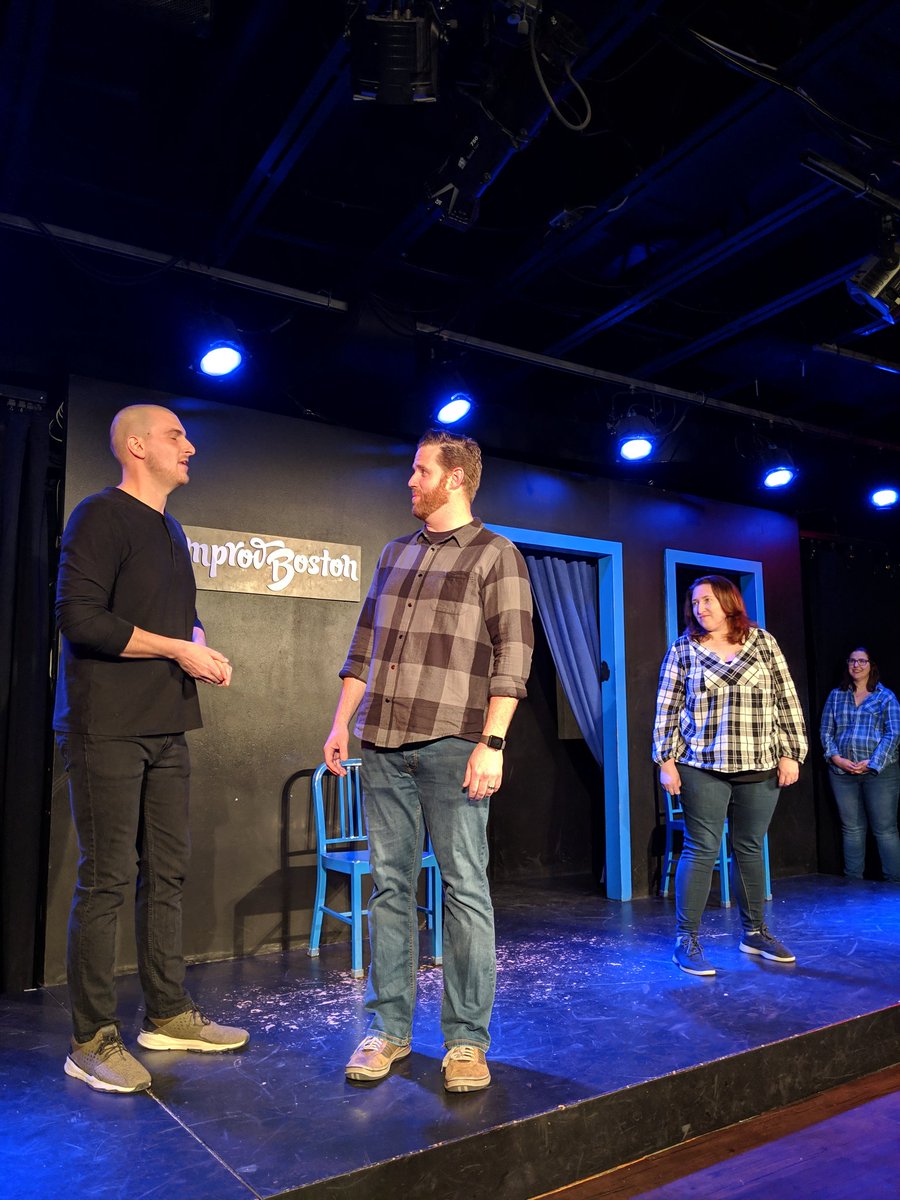 haroldnight's tweet image. If you care at all about your job at this Barnes AND Noble you will fire your cancer ridden daughter. 

Stockton @improvboston #HaroldNight