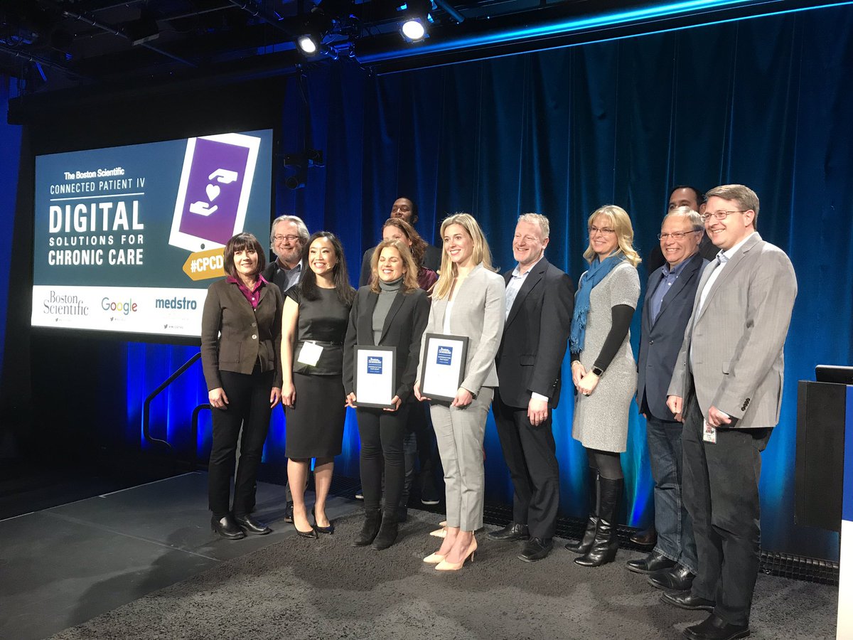 medstro's tweet photo. Congratulations to the winners of the @bostonsci Connect Patient Challenge IV @nutrimedy and @Breathresearch #CPCDigital https://t.co/y0ve1MhwRC