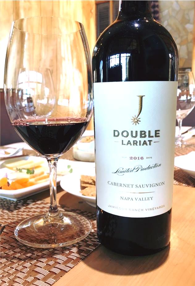 Enjoying a taste of our Wine Club exclusive 2016 Double Lariat Napa Valley Cabernet Sauvignon. 🍷 Learn more: bit.ly/2EhiyGj