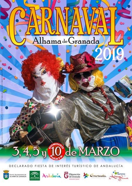 AlhamaCarnaval's tweet photo. Estrenamos Twitter con el #CarnavalAlhama2019. Damos difusión a uno de los más antiguos de #Andalucia, Fiesta de interés turístico. El domingo día 3 comenzamos y nos ponemos la máscara!  @turgranada @TurismoAndaluz @Carnavaladictos https://t.co/FRS1o0fR5D