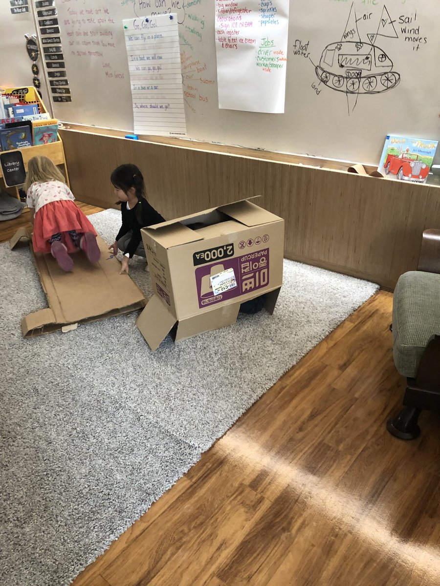 missrgoess's tweet photo. Making a new dramatic play center... but I think we like the cardboard boxes more! #imaginationrocks #kispride https://t.co/pfA7D8PH4m