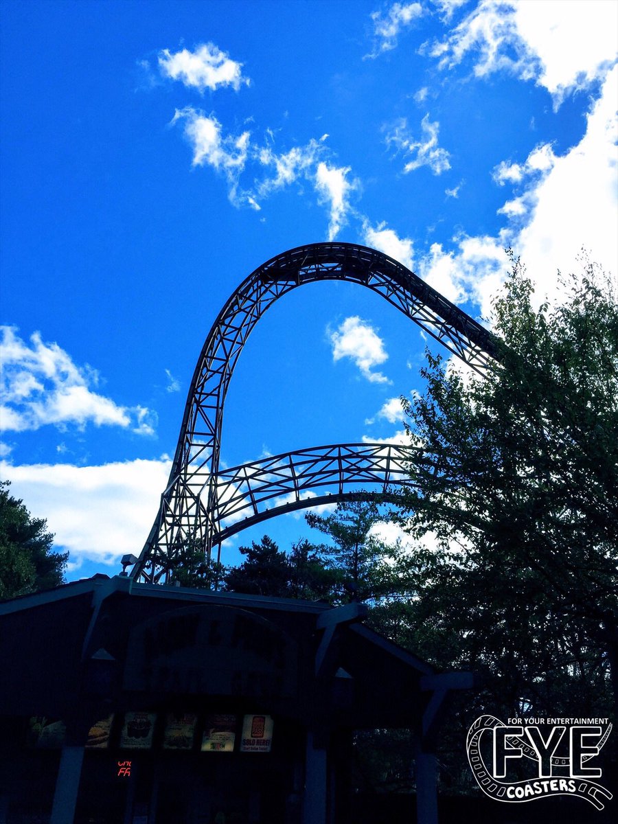 FyeCoasters's tweet photo. Tonight’s coaster is Goliath at Six Flags Great America in Illinois.  This was my first RMC coaster I rode about three years ago.  It’s a short one but very fun.  What does everyone think of this RMC coaster? #goliath #sfgam #fyecoasters
-Matt https://t.co/7kbXPa4omk