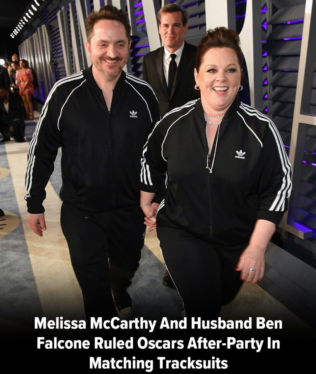 #thirdwheelgoals w/@melissamccarthy &amp; <a href="/benjyfalcone/">Ben Falcone</a> #rockinoscarsinadidas #adidasgirls #midwestwomen <a href="/adidas/">adidas</a> #oscars #wouldlovetoworkwithher