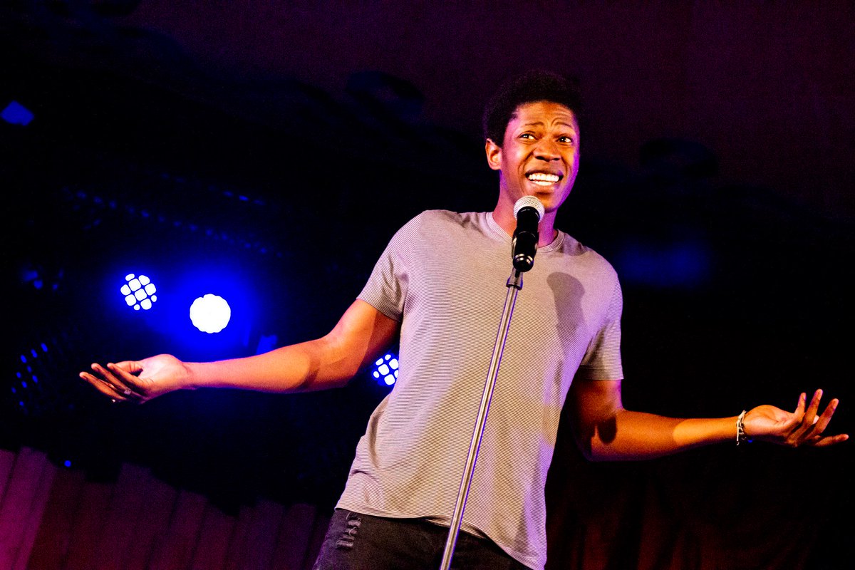 Congrats to Thabani Tshuma who won February's open slam. Thanks to everyone who came out especially the poets.

Photo by @BrendanBonsack