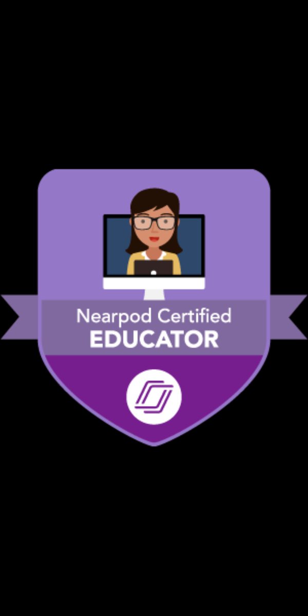 rt_eagles's tweet photo. Proud to get my @nearpod  educator badge; Principals are educators too!! #RT_SOARS https://t.co/DrWE1MZOnP