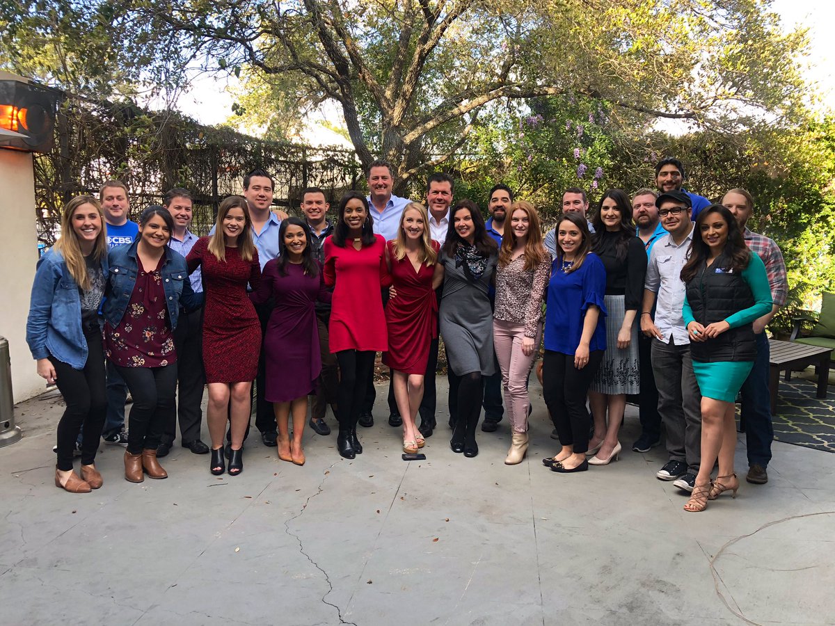 SarahsATX's tweet photo. What an awesome crew!! Love y’all and will miss you dearly!!@cbsaustin https://t.co/spnMrknW4N
