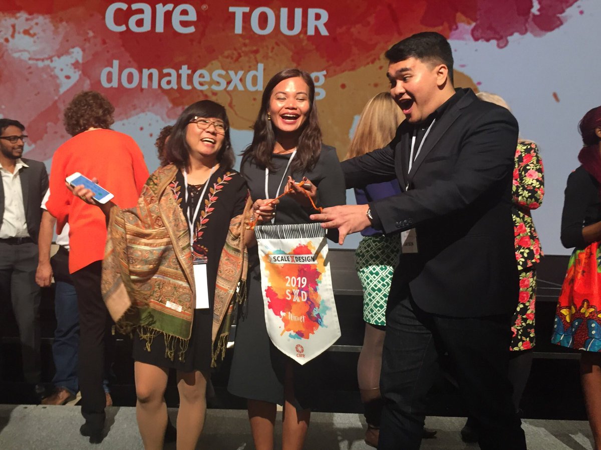 CARE's tweet photo. The winner of #ScaleXDesign 2019 is ... aGAP! https://t.co/OFtolH5dh3