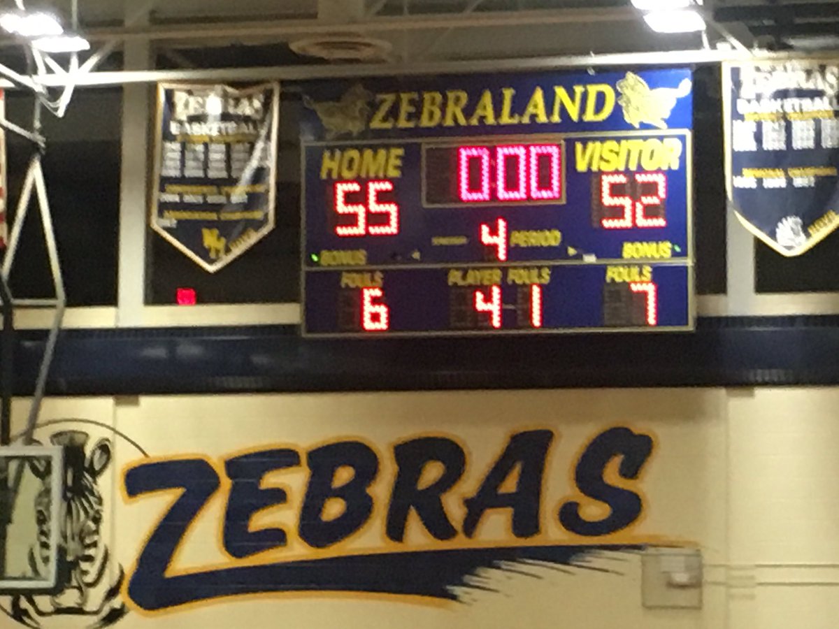 WayneMHoops's tweet photo. ZEBRAS win again in COMEBACK FASHION!! Isaiah Lewis scored 9 of his gm high 23pts in the final 6min of the 4th. Dreyon ‘ONeal finished with 12pts 10reb 4blk &amp; Chris Dobessi with 10pts 4stl. CHAMPIONSHIP FRIDAY VERSUS CANTON 7pm @ Wayne. https://t.co/5sJOA9M92D