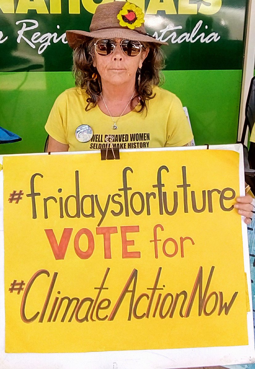 Earth1stlinda2's tweet photo. @DudeKarl1 @davidtomkins @GretaThunberg Yes!
#FridaysForFuture 
#climatestrike 
#Vote4ClimateActionNow! https://t.co/2wAWVNGakB