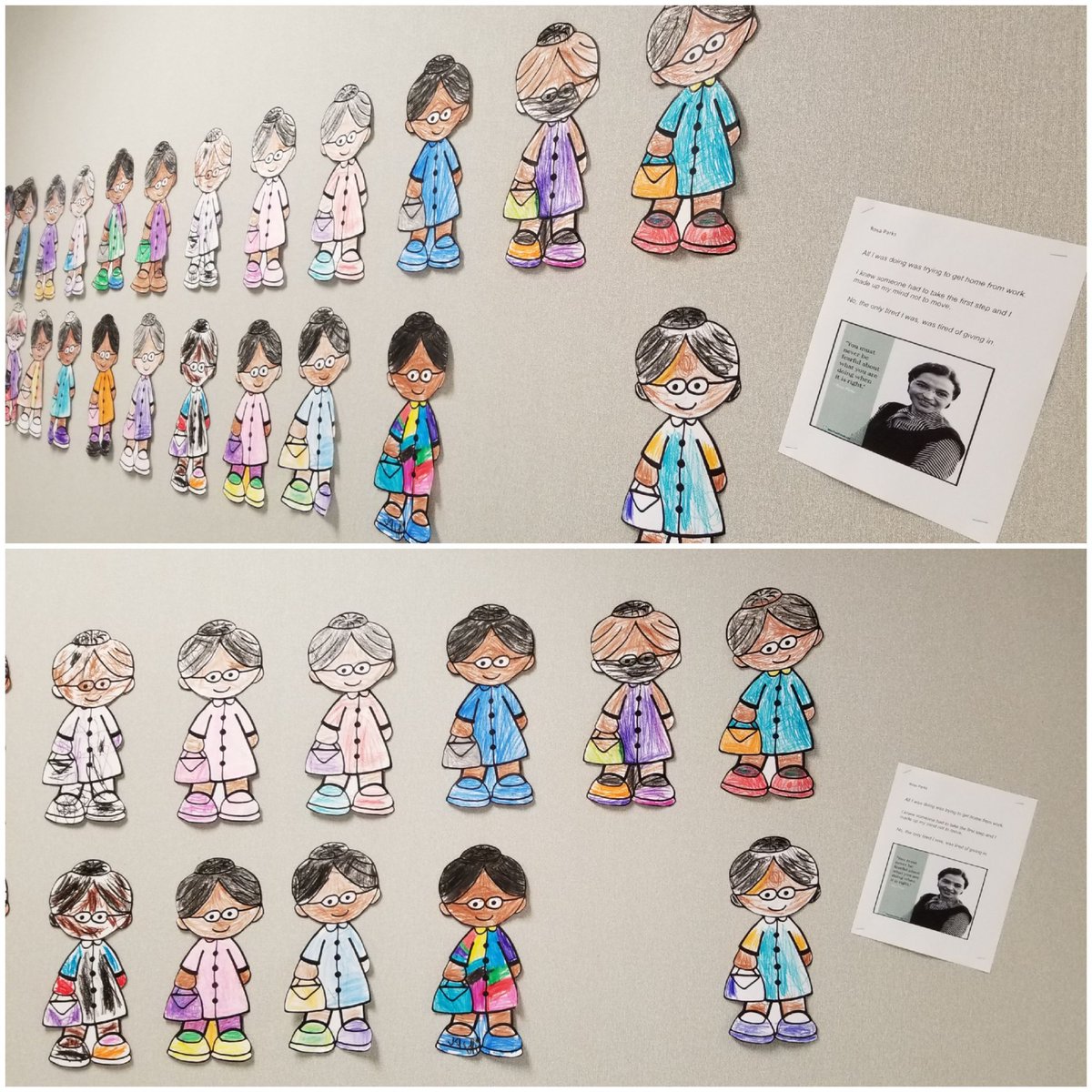 RendonGL401's tweet photo. #AfricanAmericanHeritageMonth 200 Hallway Displays #TeamLeza @GarciaLeza1 #MulticulturalCommittee https://t.co/EpAzY3FQTC