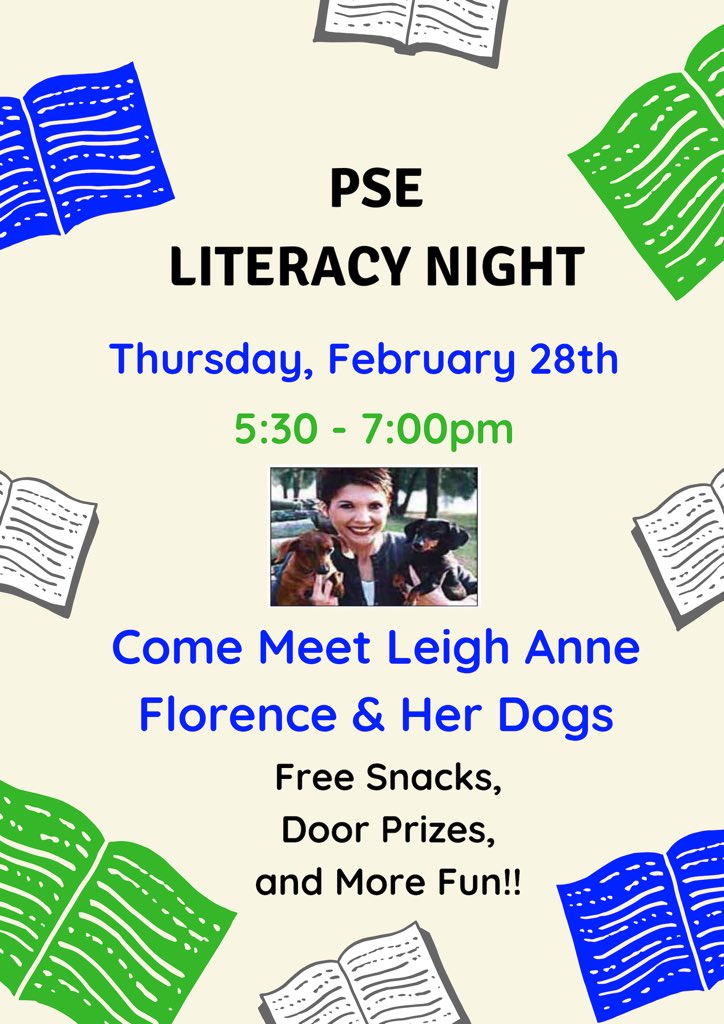 EmmanuelStone84's tweet photo. Tomorrow night is Literacy Night at PSE!@PSESCPS https://t.co/S2CDDduPBx