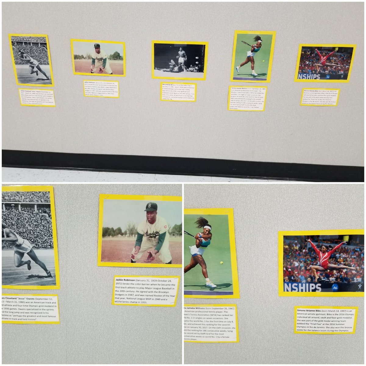 RendonGL401's tweet photo. #AfricanAmericanHeritageMonth 200 Hallways and Main Hallway Displays. #TeamLeza @GarciaLeza1 #MulticulturalCommittee https://t.co/hJWv02suif