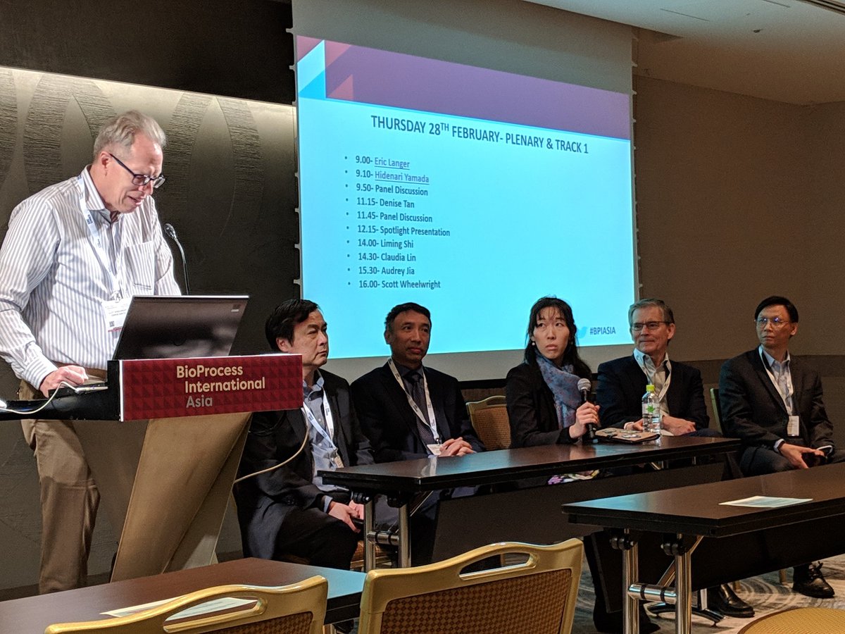 InsilicoBiotech's tweet photo. BPIAsia, Tokyo #BPIASIA: Industry panel discussion on how to improve efficiency of biopharmaceuticals production to achieve affordable drugs. https://t.co/u4DxZjQhoT