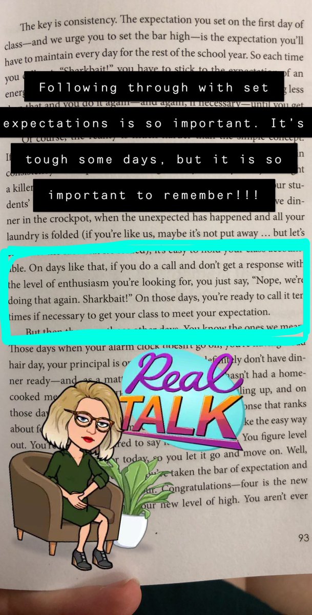 MaryJaneHeard's tweet photo. This really hit home today. Following through with expectations can be tough some days, but it is so, so important! #realtalk #WalkerBookSnaps @CISDWalker https://t.co/mnNGTtWwpY