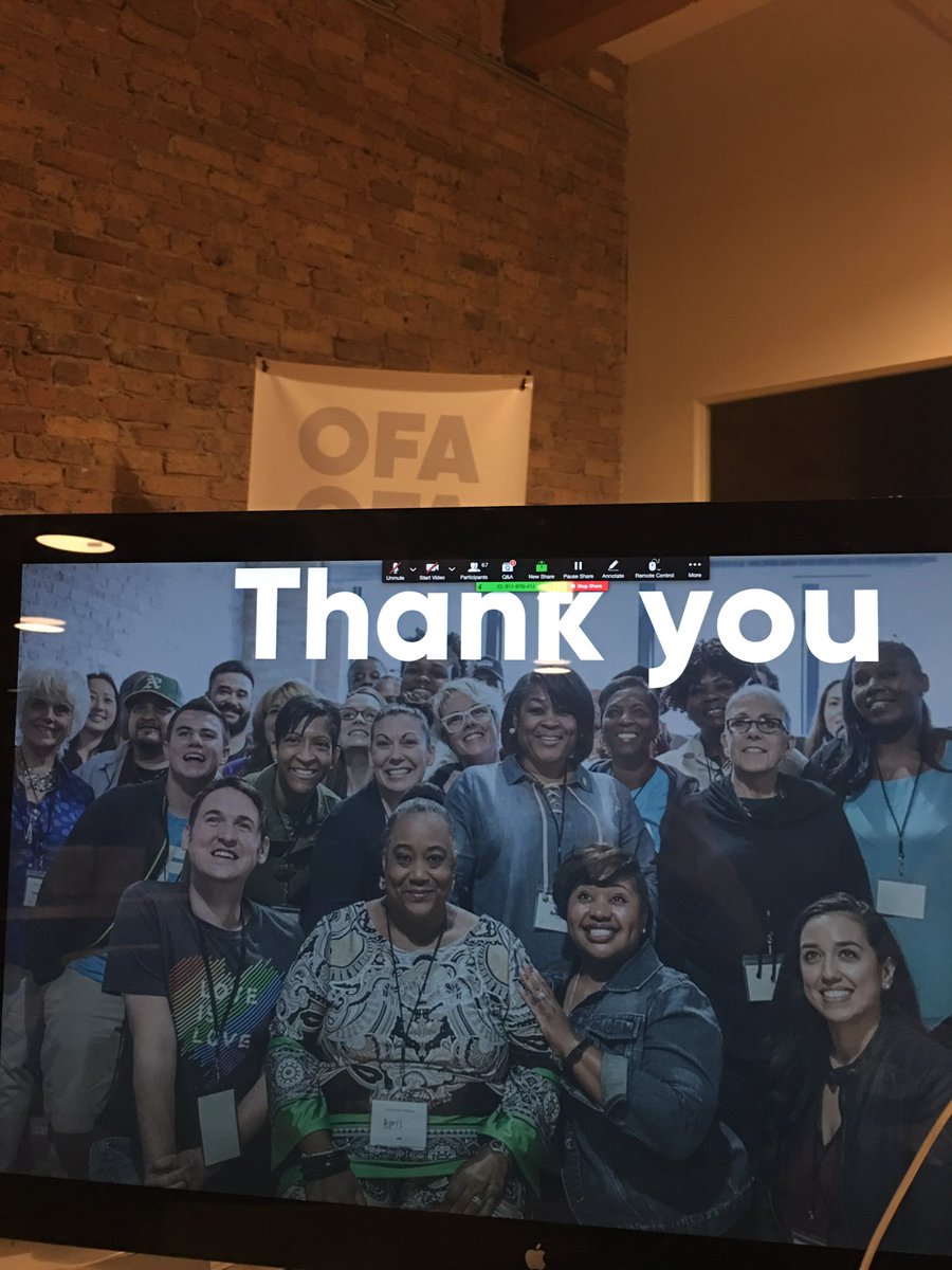 AlexConavay's tweet photo. Feeling so much love and energy after our final ‘lessons in organizing training’. @snarecha and @LizzGErickson crushed it and I’m just so dang excited to see the amazing work @allontheline is going to be up to 💕 #OFAction https://t.co/U6h139UNrq