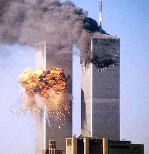 09/11. 
Never forget. Never again. No more islam.
#NeverForget #Muslim terrorist attack. 
.
Muslims + Christians= Conflict
Muslims + Jews= Conflict
Muslims + Buddhists= Conflict
Muslims + Hindus= Conflict
Muslims + Muslims= Conflict
.
It's Sore by satan #Quran book