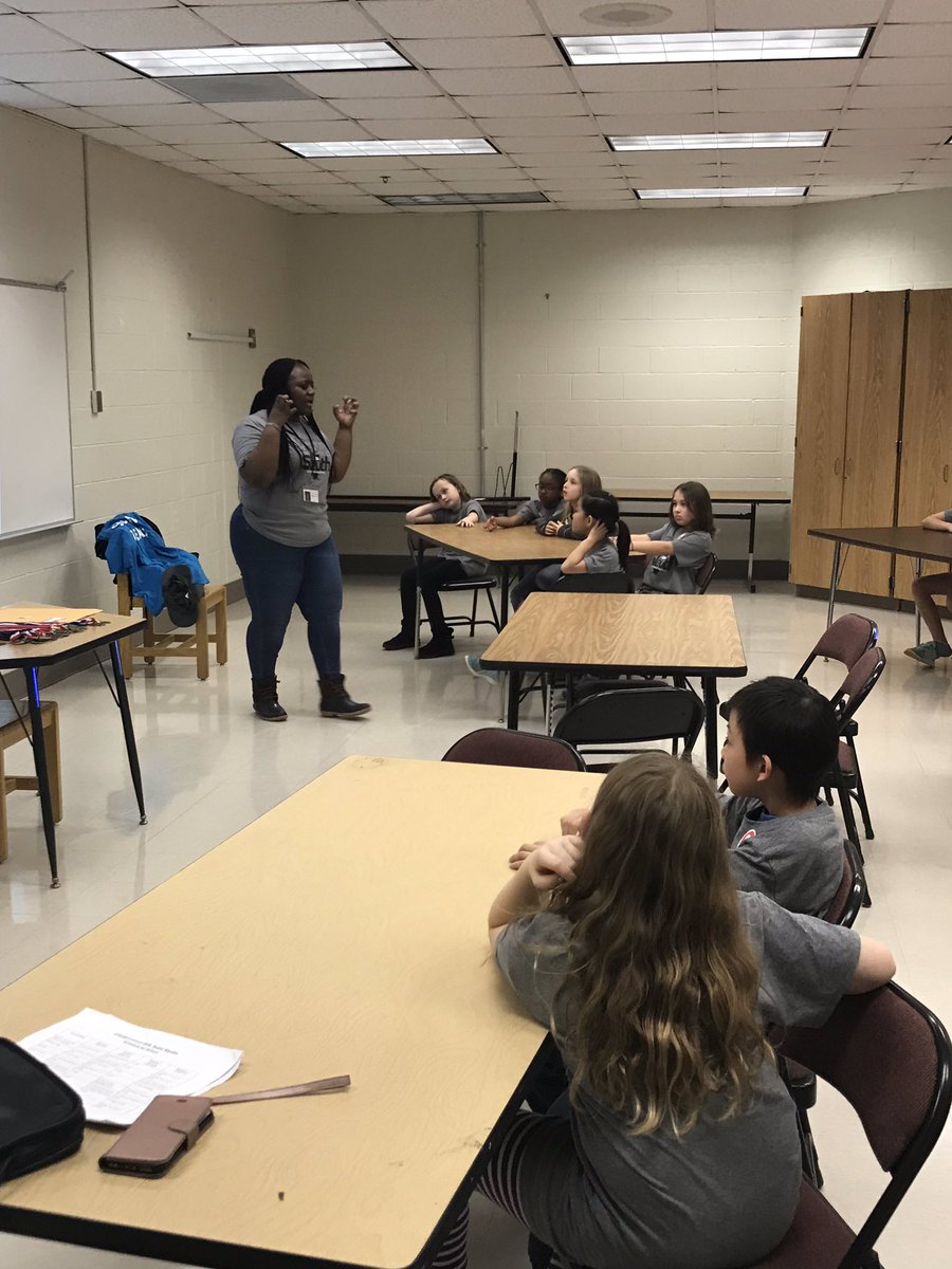 AsstPrin_MDavis's tweet photo. Special shout out to science endorsement candidates Cletis Allen and Alisha Goodman for teaching today during STEAM Carnival.  #APSGiftedSTEAM #sciencematters #TandLworks https://t.co/PW3K491GX7