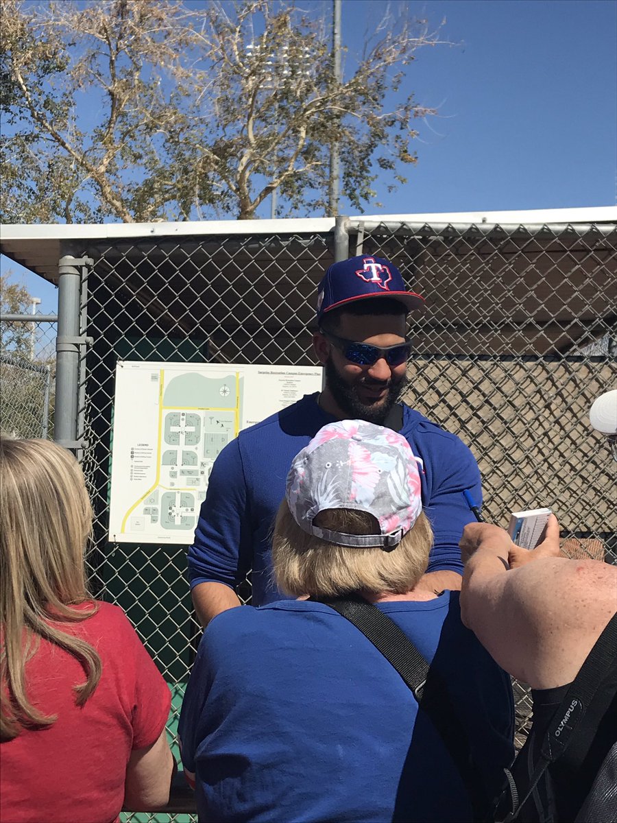 SSCampers's tweet photo. A few of the sights from Rangers spring training today. https://t.co/b3BQnyHk9Z
